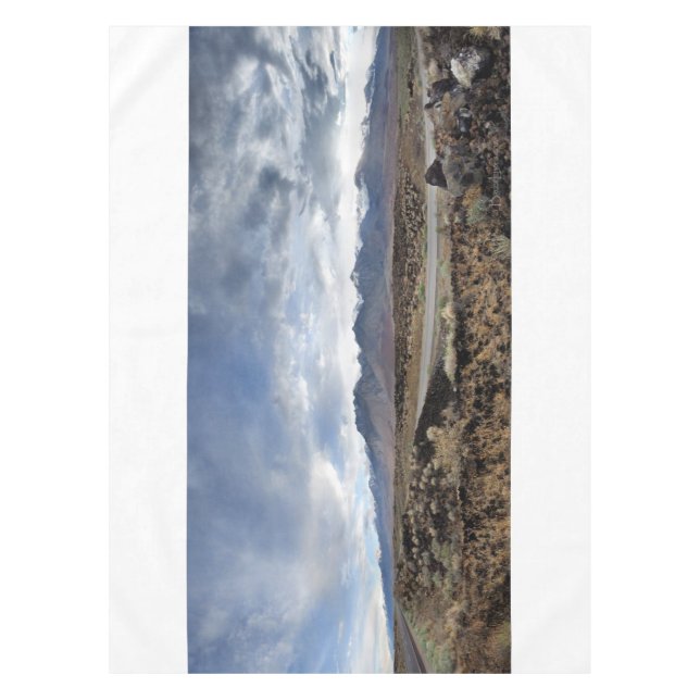 Mantel Sierra Nevada desde el valle de Owens (Anverso)