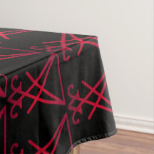 Sigilia roja del Altar oculto satánico de Lucifer