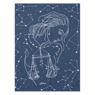 Mantel Signo de Libra zodiac