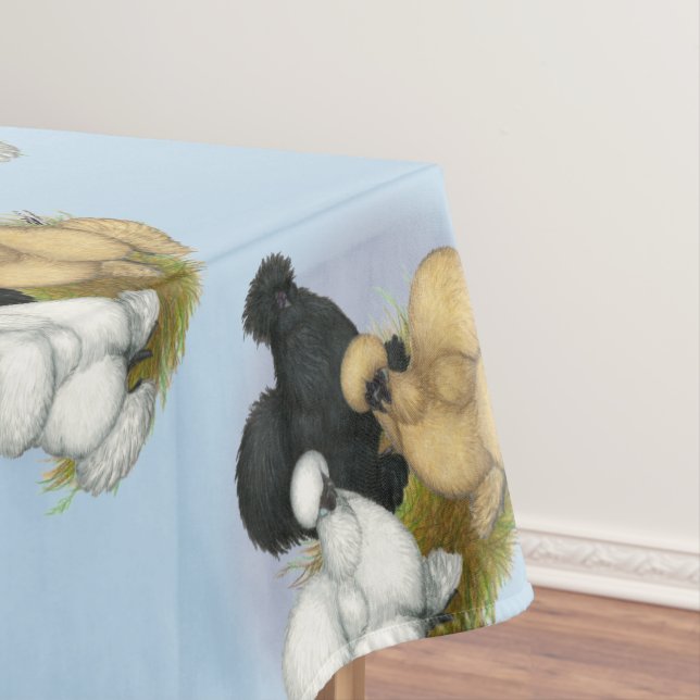 Mantel Silkie Trio (In Situ)