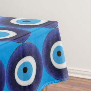 Mantel Símbolo azul de la gota del amuleto de la
