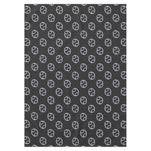 Mantel Símbolo cromado de zodiaco contra el cáncer en la 