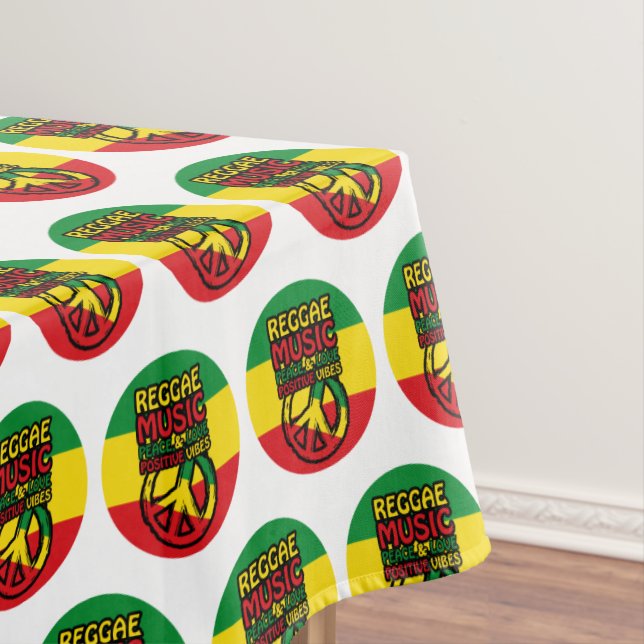 Mantel Símbolo de reggae y paz con citas positivas (In Situ)