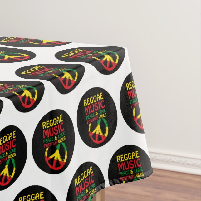 Mantel Símbolo de reggae y paz con citas positivas (In Situ)