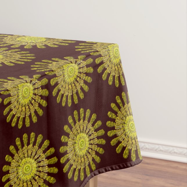Mantel Símbolo de sol dorado decorativo (In Situ)