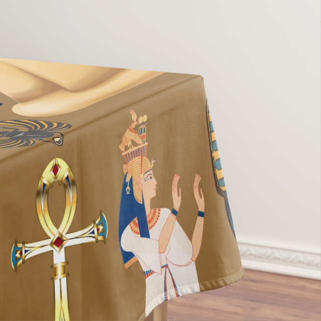 Mantel Símbolo jeroglífico del patrón egipcio antiguo (In Situ)