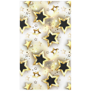 Mantel Sin inconvenientes de luz con estrellas de oro