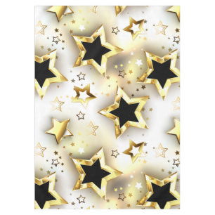 Mantel Sin inconvenientes de luz con estrellas de oro