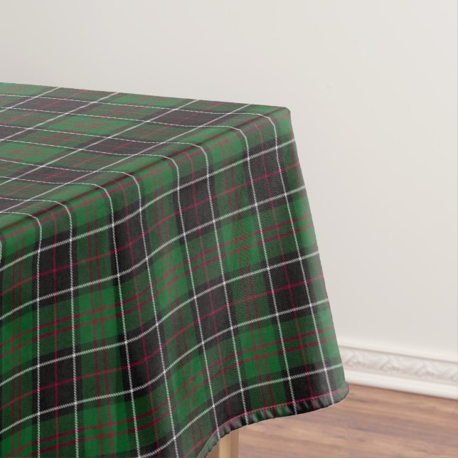 Mantel Sinclair Clan Hunting Tartan Variant Plaid (In Situ)