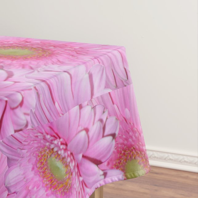 Mantel Sinfonía de Gerberas Rosadas, (In Situ)