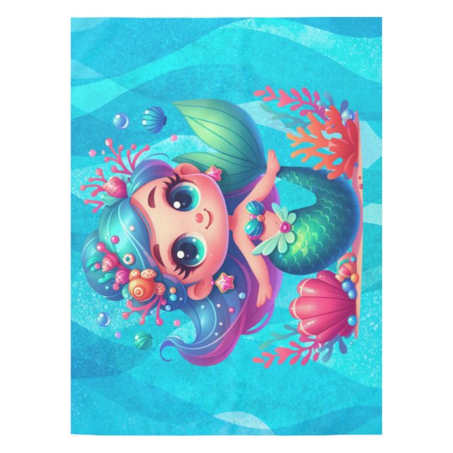 Mantel Sirena submarina (Anverso)