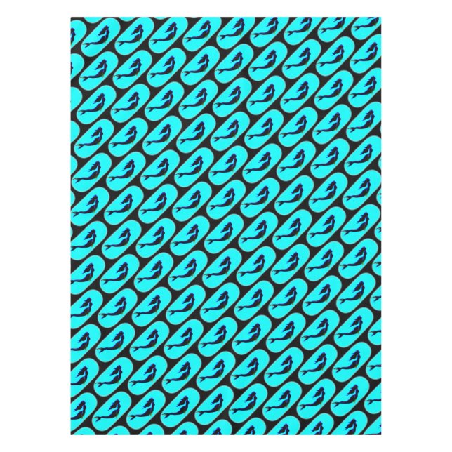 Mantel sirenas submarinas emergiendo (Anverso)