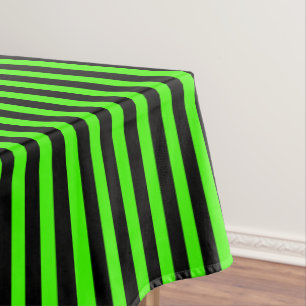 Mantel Slime verde y raya negra de Halloween