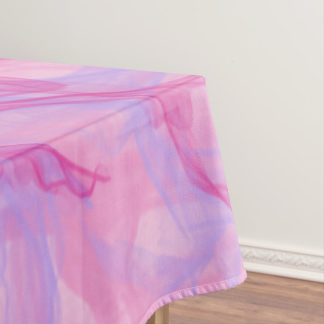 Mantel SMOKE PINK - Arte fractal moderno y abstracto - (In Situ)
