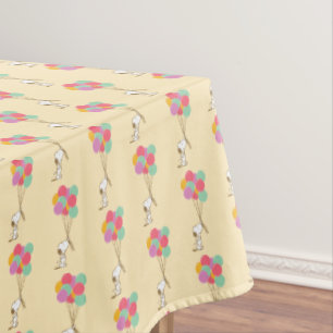 Mantel Snoopy and Balloons Tablecloth