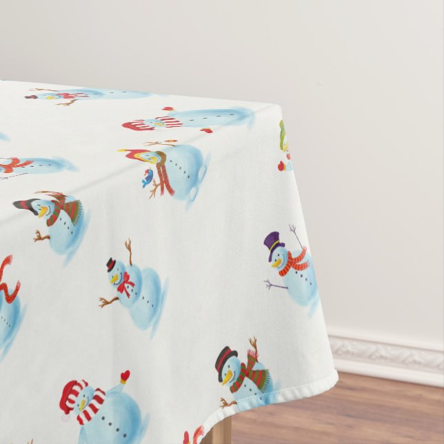 Mantel Snowmen (In Situ)