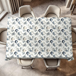 Mantel Sofisticados Navidades Blue Beige & Gold