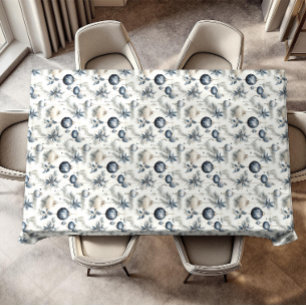 Mantel Sofisticados Navidades Blue Beige & Gold