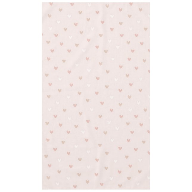 Mantel Soft Minimal Heart Pattern (Anverso)