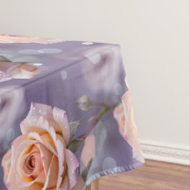 Mantel Soft Pastel Roses In Shades Of Peach And Pale Pink