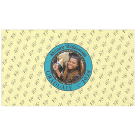 Mantel Soft Yellow Modern Graduation Photo Cap Pattern