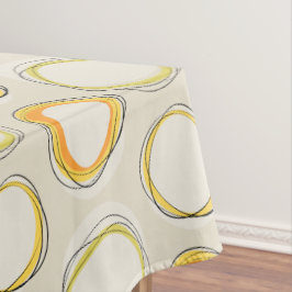 Mantel Solar Eclipse Mid-Century Modern - Black lines