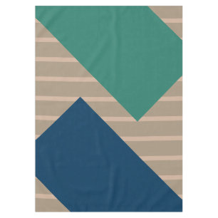 Mantel SÓLO COLOR patrón azul verde océano + tu trasero.