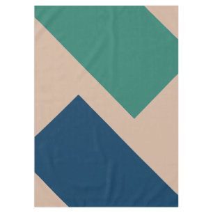 Mantel SÓLO COLOR patrón azul verde océano + tu trasero.
