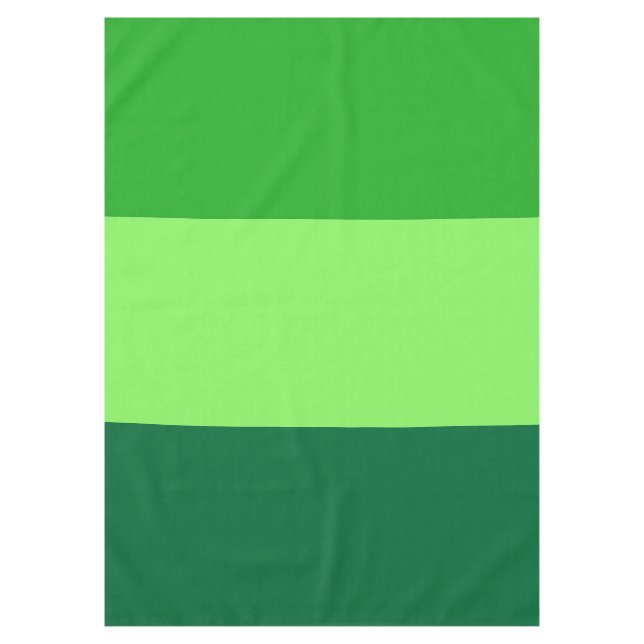 Mantel SÓLO COLOR patrón mezcla verde + tu trasero. (Anverso)