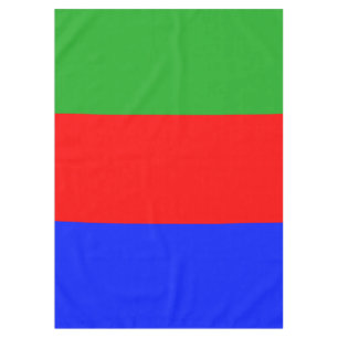 Mantel SÓLO COLOR patrón verde azul real + tu trasero.