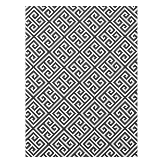 Mantel Soltero en blanco y negro (Anverso)