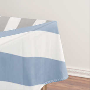 Mantel Sopa abstrata Gris Azul Blanco