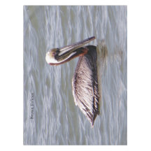 Sopa pelicana marrón