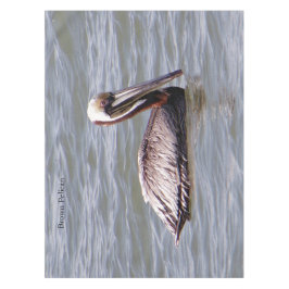 Mantel Sopa pelicana marrón