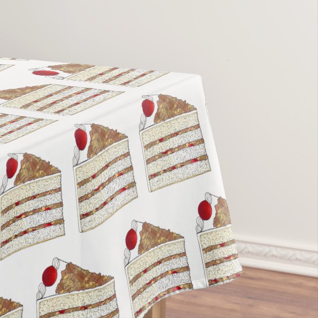 Mantel Southern American Lane Cake Cherry Coconut Pecan (In Situ)