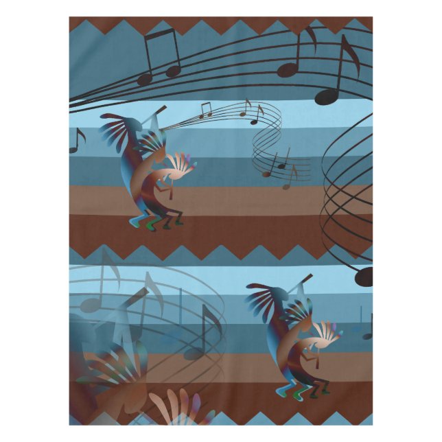 Mantel Southwest Kokopelli Music S (Anverso)