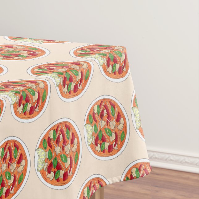 Mantel Spich Red Curry Tofu Restaurante Tailandés Cocina (In Situ)