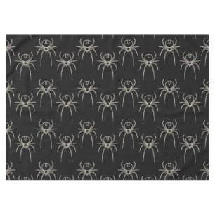 Mantel Spider - Blanco negro y negro