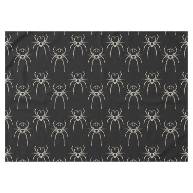 Mantel Spider - Blanco negro y negro (Frente (Horizontal))