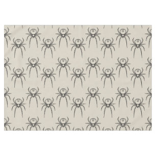 Mantel Spider - Blanco óseo y negro mural