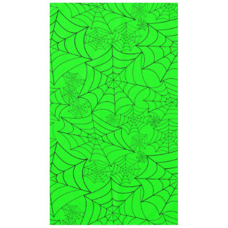 Mantel spiderweb halloween gothic spider web acid green