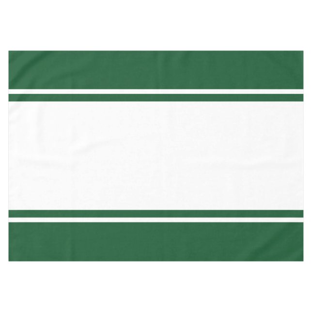 Mantel Sporty 70 Camp Green White Wide Stripes de Carrera (Frente (Horizontal))