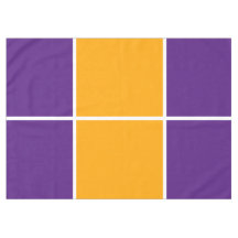 Sporty Golden Yellow Purple Windowpano Stripes