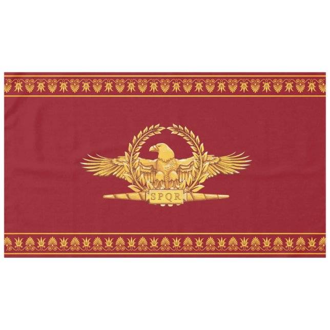 Mantel SPQR romano imperial Eagle (Frente (Horizontal))