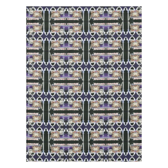 Mantel Sra. Crabtree, El Nuevo Mundo (Anverso)