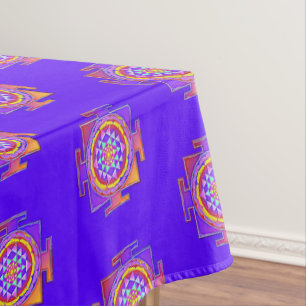 Mantel Sri Yantra - Diseño de símbolo del hinduismo 1