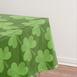 Mantel St. Patrick Shamrock Clovers Green Pattern Irlanda