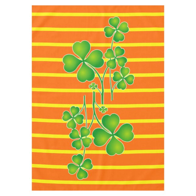 Mantel St. Patrick's Day Clover / Shamrock + tus ideas (Anverso)