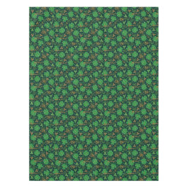 Mantel St Patricks day Gold Trefoil Ribbon Lucky Shamrock