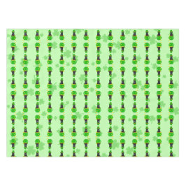 Mantel St. Patrick's Day Shamrock Pot of Gold Black Cat